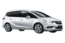 Car Hire Finchley - Vauxhall Zafira 5 + 2 - Minibus hire Finchley